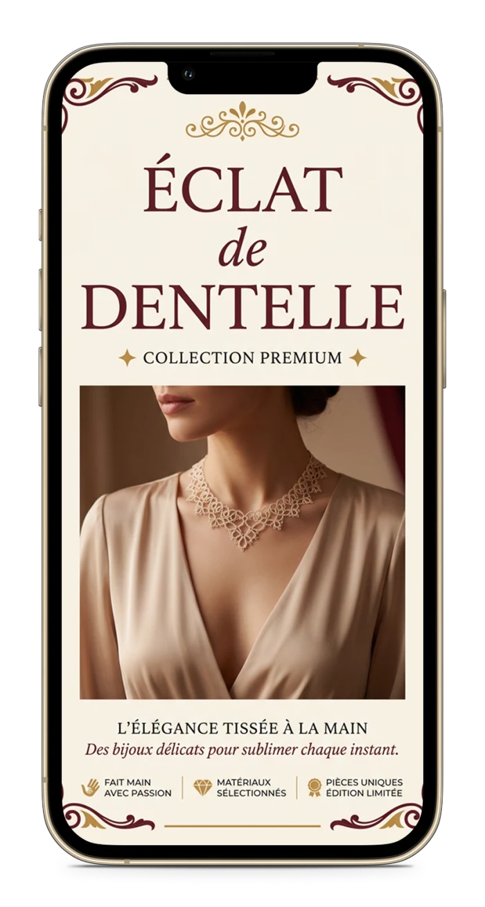 Éclat de Dentelle — Collection Premium